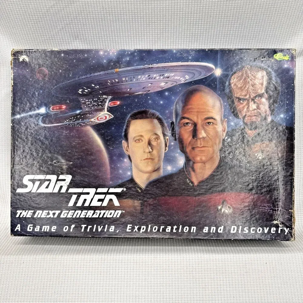 Star Trek The Next Generation A Game of Trivia, Exploration And Discovery 1993